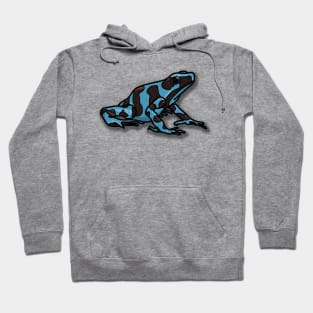 Digital Drawing Poison Dart Frog Hoodie